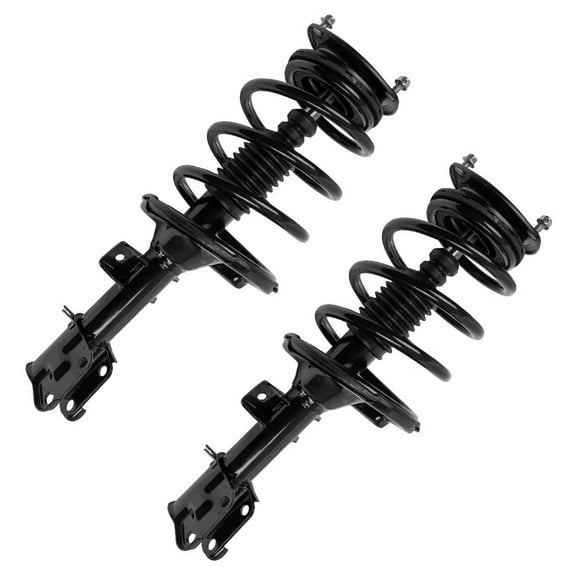 Detroit Axle - 2 Front Struts for Hyundai Veracruz 2007 2008 2009 2010 2011 2012, Struts with Coil Spring Assembly Replacement Suspension