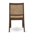 thumbnail image 7 of East West Furniture Xtenczar Modern Dining Chairs in Walnut (Set of 2), 7 of 7