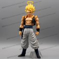 thumbnail image 2 of 25cm Dragon Ball Z Fukkatsu No Fusion Gokuu To Vegeta Gogeta SSJ Action Figure Dragon Ball Back To The Film PVC Model Toys Gift zhangyuxiang LED, 2 of 2