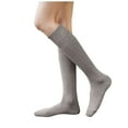 thumbnail image 2 of Dyfzdhu Women Stockings Calf Socks Winter Thermal Casual Soft Tube Socks Solid Color Fluffy Knee High Socks Christmas Gift, 2 of 6