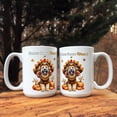 thumbnail image 3 of Happy Thanksgiving Soft Coated Wheaten Terrier Turkey Costume Pumpkins Autumn Leaves Mug Wheatie Dog Lover Coffee Tea Cup - 130144, 3 of 4