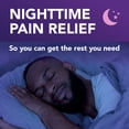 thumbnail image 4 of Equate Pain Relief PM Liquid Acetaminophen, Midnight Cherry Flavor, Nighttime Pain Reliever + Sleep Aid, 12 OZ, 4 of 9