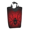thumbnail image 2 of Bingfone Spider On The Web Laundry Hamper,Large Canvas Fabric Lightweight Storage Basket Toy Organizer Dirty Clothes Collapsible, 2 of 6