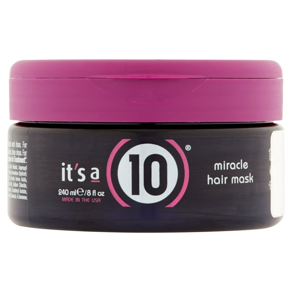 It's a 10 8 Fl. Oz. Miracle Hair Mask