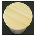 thumbnail image 2 of Natural Coconut + Beeswax Scented Candle Storm (in Cursive) in Glossy White Jar with Wooden Lid, 11 Oz., 2 of 2