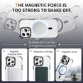 thumbnail image 3 of ShellTech for iPhone 14 Pro Max Case with Screen Protector Compatible,Military-Grade Drop TestedShockproof Slim Fit Magnetic Crystal Cover,Black, 3 of 9