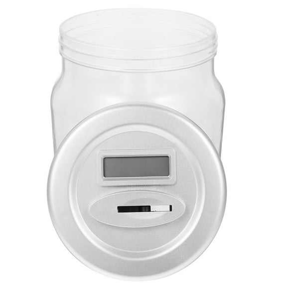 Clear Piggy Bank for Adults Clear Cash Storage Case Convenient Money Box