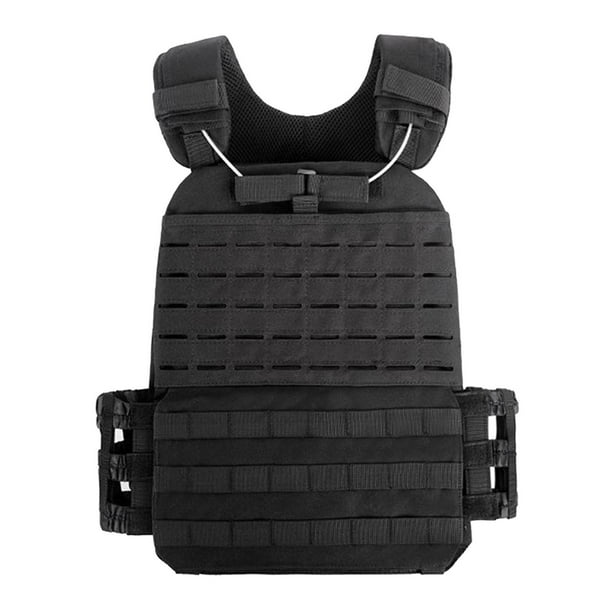 Chaleco táctico de tela Oxford para hombre para acampar al pesca senderismo