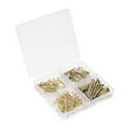 thumbnail image 6 of LITINKIMI 200 X Picture Nails Steel Hanging Nails Kit Golden for Home Renovations, 6 of 8