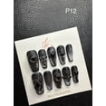 thumbnail image 7 of JC P12 Pure Handmade Press on nails, JC Press On Nails Kit , Short Length Nail Press Ons, Durable, Easy Application, Stylish Impress Press On Nails,Perfect for Daily Wear & Special Occasions, 7 of 7