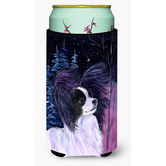 Carolines Treasures SS8377TBC Starry Night Papillon Tall Boy Hugger Tall Boy multicolor