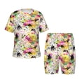 thumbnail image 1 of Fotbe Retro Musical Pijama Estampada de 2 Piezas para Niños – Ropa de Dormir de Manga Corta Cómoda para Niños y Niñas, Camiseta y Shorts de Algodón-3X-Large, 1 of 6