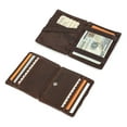 thumbnail image 2 of Men RFID Genuine Leather Magic Wallet Purse Money Clip coin 8 Credit Card Holder NEW, 2 of 9