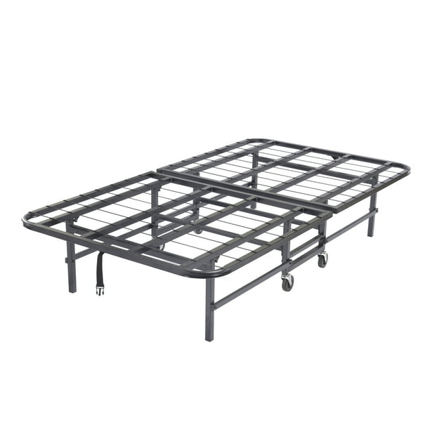 Angel Folding Platform Bed Frame Twin, Folding Twin Bed Frame With Wheels