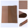thumbnail image 2 of Unique Bargains Farmhouse Placemats Set of 8 for Dining Table Decor Brown 18x12in, 2 of 7
