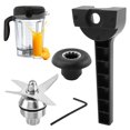 thumbnail image 2 of Blade - Piezas de repuesto para Vitamix, reemplazo de cuchilla para Vitami, con llave y kit de herramientas de eliminaci&oacute;n de sockaet, compatible con Vitamix 64 oz y 32 onzas, accesorios pa, 2 of 9