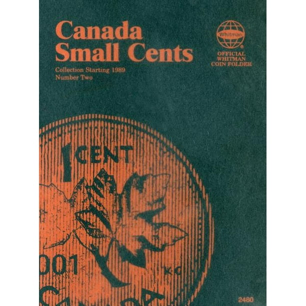 Official Whitman Coin Folder Canada Small Cents Collection Starting