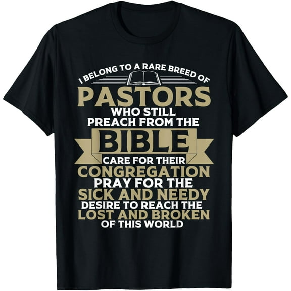 Funny Pastor Appreciation Gift Christian Preacher Men Women T-Shirt