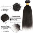 thumbnail image 3 of Hair Bundles WuvusNM Yaki Straight Human Hair #1B 70 cm, 3 of 7