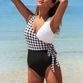thumbnail image 5 of Women's Elegant One-Piece Swimsuit Beach Swimwear Bathing Suit,L，G117602, 5 of 5
