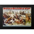 thumbnail image 2 of Buffalo Bills Wild West Show Poster 18x13 Black Modern Framed Museum Art Print Titled - A congress of American Indians, 2 of 5