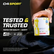 C4 Sport Pre Workout Powder, Fruit Punch, 30 Servings