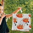 thumbnail image 4 of Coolnut Autumn Fox Cute Hand Towels 2 PCS, Ultra Soft and Highly Absorbent, Autumn Animals Decorative Fingertip Towel for Home, Bathroom, Kitchen, 28.3"x14.4", 4 of 4
