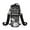 Black-52, variant on Water Bottle Carrier Holder Sling Bag Sleeve 25/32/40/64 Oz EAT LAUGH LIVE Insulated Sling Sleeve Case Cover with Strap Pockets for Men/Women Boys Girls