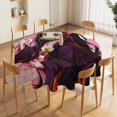 thumbnail image 5 of Kamado Nezuko Round Tablecloth Print Decorative Table Cover Washable Table Cloths for Dining Party Picnic 50x50in, 5 of 8