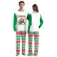 thumbnail image 4 of FCCEXIO-Conjunto de pijama con estampado de rayas navideñas para hombre y mujer, ropa de dormir de manga larga con cuello redondo y pantalones para el hogar, conjuntos de fiesta de navidad, 4 of 4