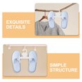 thumbnail image 3 of YSNOOWE 10Pcs Hanger Organizer Stacker Slipper Hangers with Space Saving Hooks for Retailers, 3 of 7