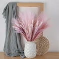 thumbnail image 5 of UDIYO 1 Bouquet Faux Pampas Grass Decor Boho Dried Floral Arrangement No Watering Fluffy Artificial Plants Wedding Rustic Farmhouse Decor, 5 of 7