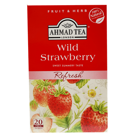 UPC 054881000116 product image for AHMAD Herbal Tea  Wild Strawberry | upcitemdb.com