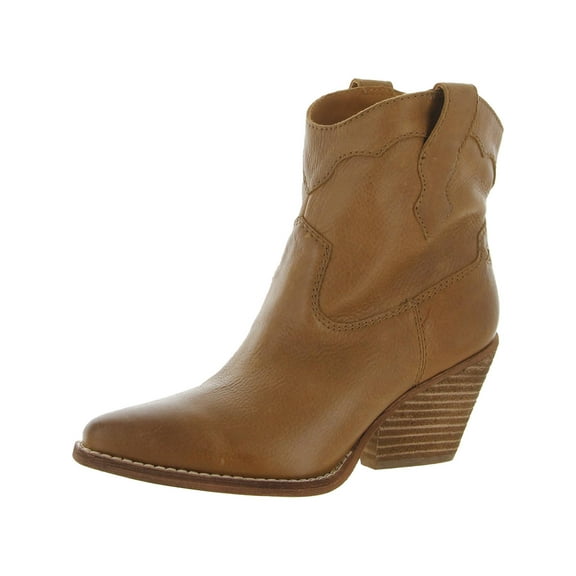 Zodiac Womens Roslyn Leather Pull On Cowboy, Western Boots