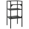 thumbnail image 6 of vidaXL Bathroom Washbasin Frame Black 15.7" x 15" x 32.7" Iron, 6 of 7