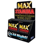 MAX Stamina 24ct Packet Display Box