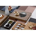 thumbnail image 4 of Picnic Time 919-00-505-244-2 Philadelphia Eagles - Concerto Bamboo Cutting Board Tray And Cheese Tools Set, 4 of 4
