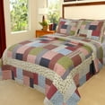thumbnail image 2 of Lavish Home Savannah Quilt 3 Piece Set - Full-Queen, 2 of 2