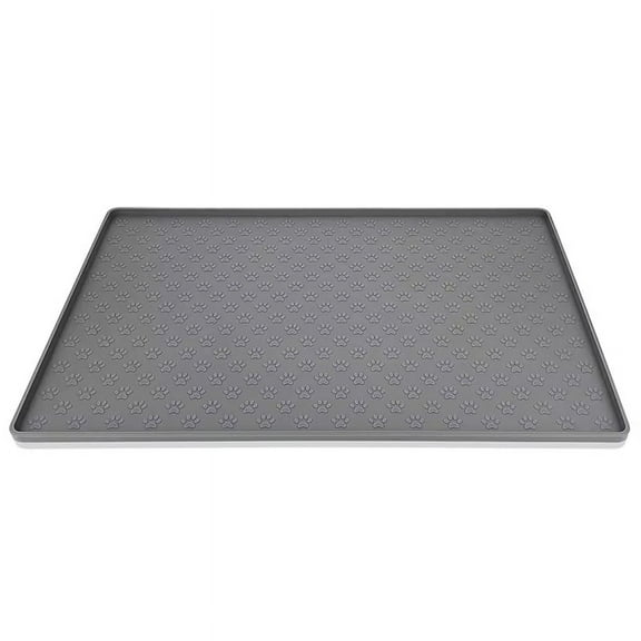 Silicone Pet Placemat for Cats and Dogs-Waterproof, Non-Slip Feeding Mat Food Water Bowls,Silicone