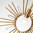 thumbnail image 2 of Lucas McKearn Sun King 1 Light Pendant in Gold, 2 of 4