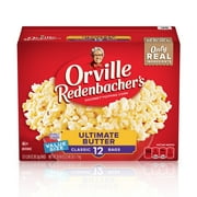 Orville Redenbacher's Ultimate Butter Microwave Popcorn, 3.29 oz, 12 Count