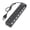 black, variant on 7 in 1 USB Hub For Computer Laptop USB 2.0 Adapter With Independent Switch