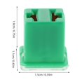 thumbnail image 2 of unbranded 6Ud Kit De Fusibles Automotrices Plástico Verde Para Suv Vehículos Circuito, 2 of 8