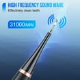 thumbnail image 3 of Tooth Cleaner Plaque Remover Tool Kit - 2 in 1 Tartar Remover & Electric Toothbrush - Dental Care for Home 100% Proven Safe, 5 Modes, Oral Mirror, Cleaning Head, Black, 3 of 13