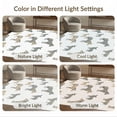 thumbnail image 7 of ODIKA Farmhouse Distressed Abstract Inspired Patchwork Cow Spotted Refined Structured for Living Room, Under Sectional, Family , Non-Slip Flatwoven, 7 of 7