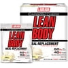 CarbWatchers Lean Body Vanilla Ice Cream Hi-Protein Meal Replacement Shake Powder, 20 count, 2.87 lb