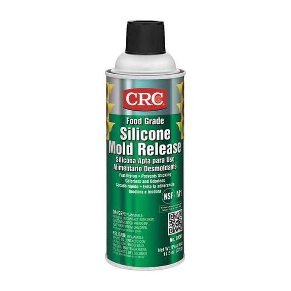 Crc Silicone Mold Release, M1 Food Grade, 16 oz, Aerosol Can 03301
