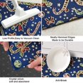thumbnail image 3 of Blue Christmas Candy Cane Pattern Kitchen Rug Mat,Kitchen Runner Rugs Non Skid Washable,Decorative Kitchen Floor Mats for Kitchen,Sink,Laundry,17"X47", 3 of 5