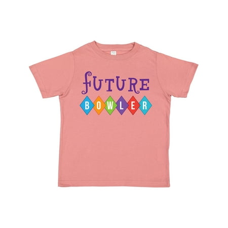 

Inktastic Bowling Outfit Future Bowler Gift Toddler Boy or Toddler Girl T-Shirt