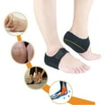 thumbnail image 5 of SUODUI Foot Masks Heel Cushions Protectors Plantar Fasciitis Heel Pads Heel Cushion Inserts Heel Cups Adjustable Breathable Heel Support For Cracked Dry Heels Heel Pain, 5 of 8